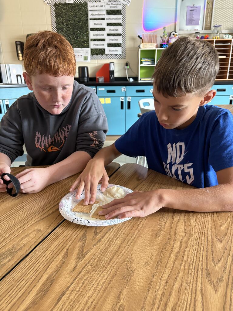 6th Grade Science Sept 2026 two small group
