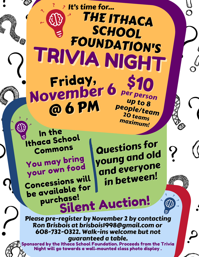 Ithaca School Foundation Trivia Night fall 2026
