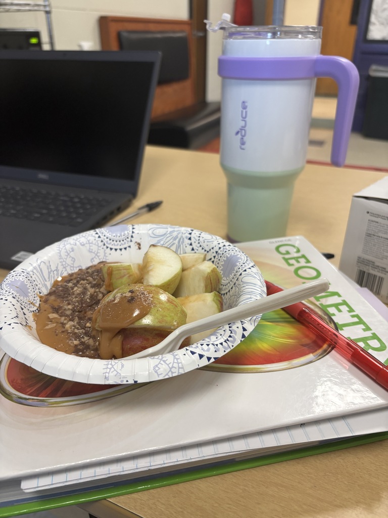Apple nachos for staff from Oakwood 2026 desk