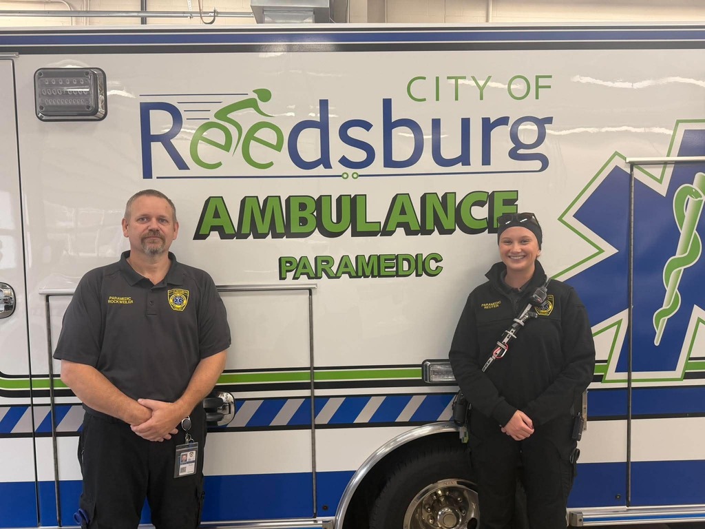 City of Reedsburg Ambulance CPR instructors at Ithaca 2026 fall