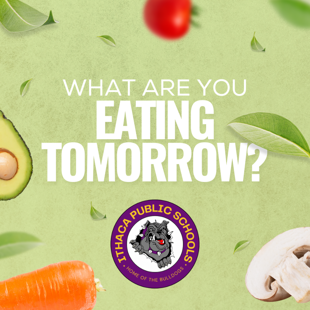 What are you eating tomorrow?