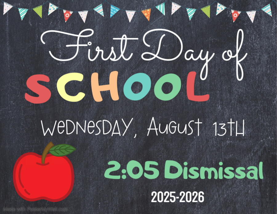 1st Day of School 25-26