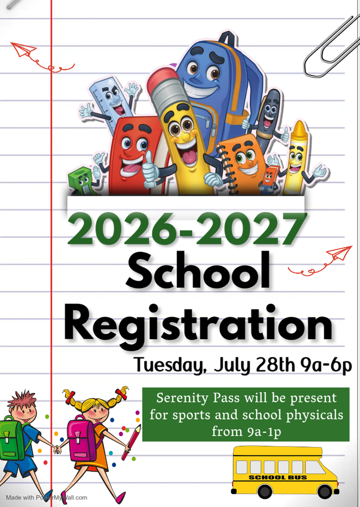 In Person School Registration 2026