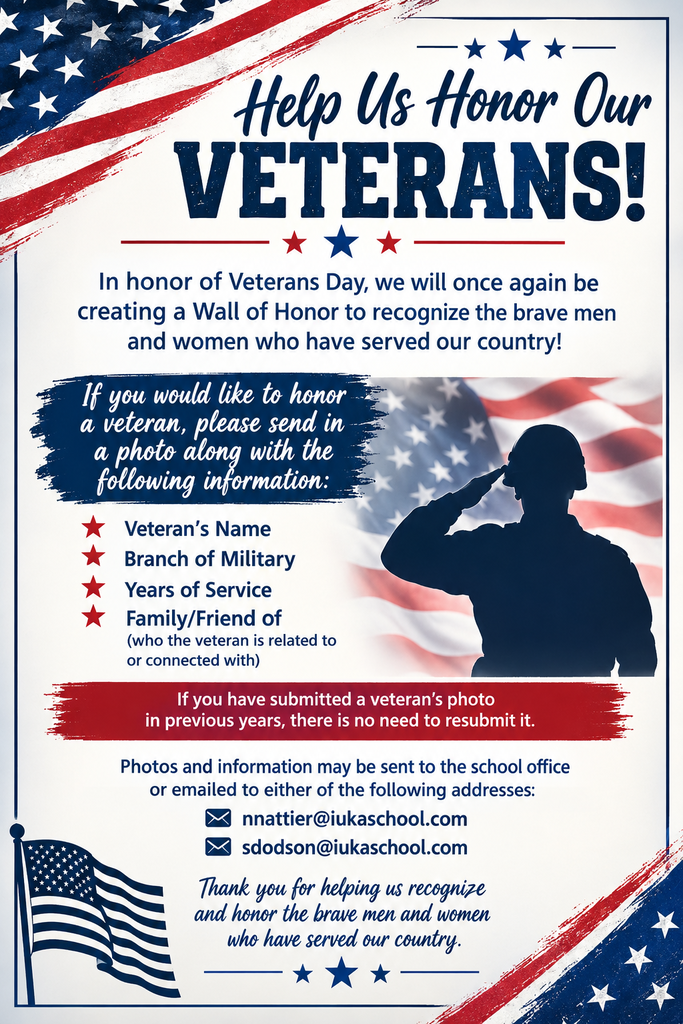 Veteran's Day Picture Flyer 2026