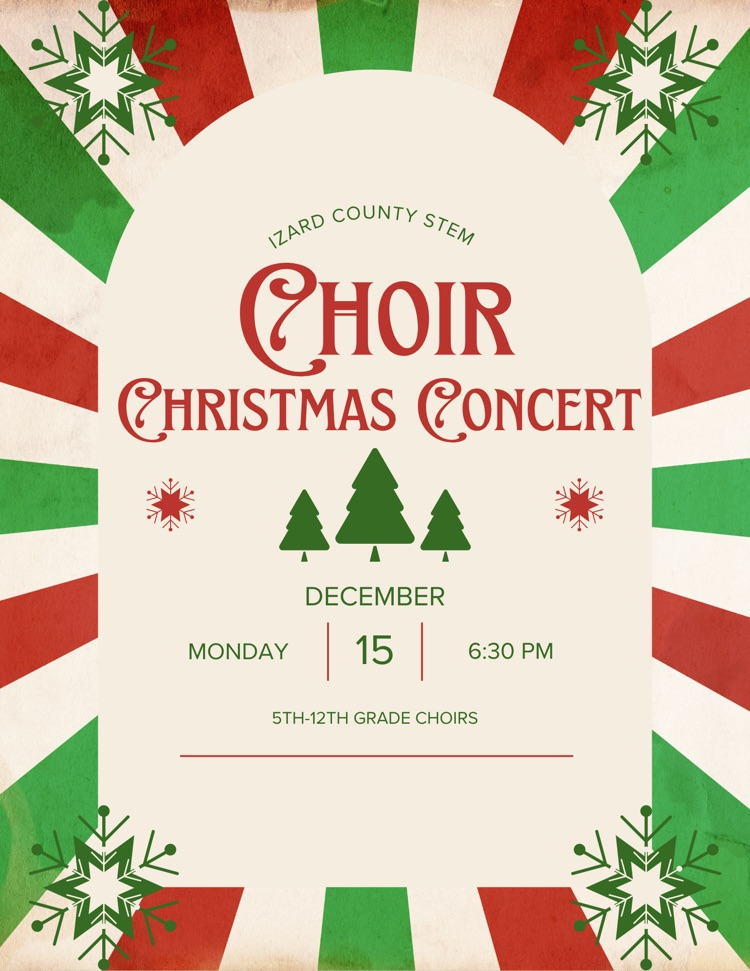 5-12 Choir Dec 15 at 6:30