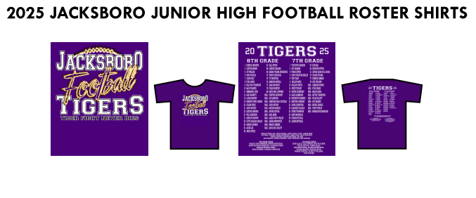 2025 Roster Shirts