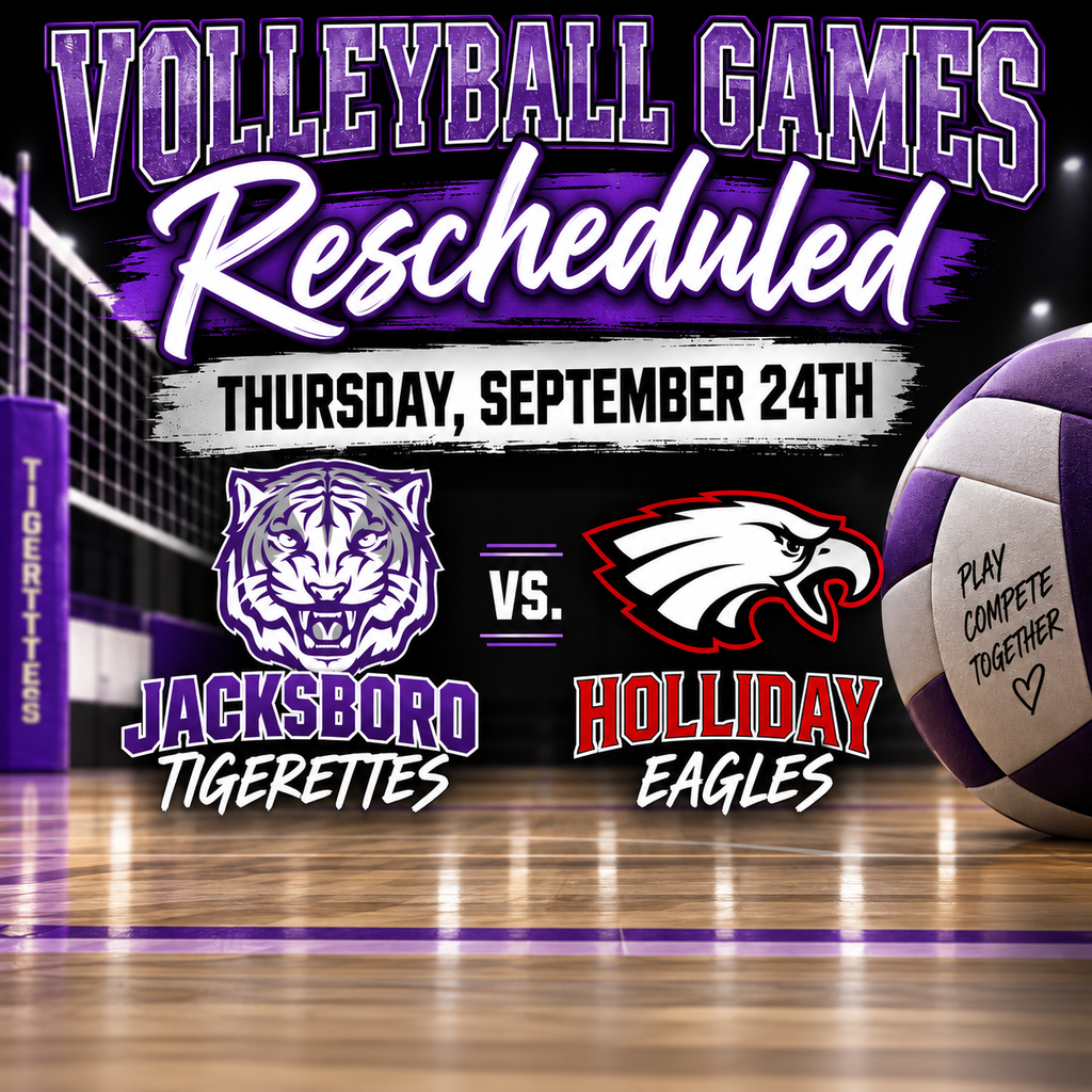 Volleyball Game Rescheduled