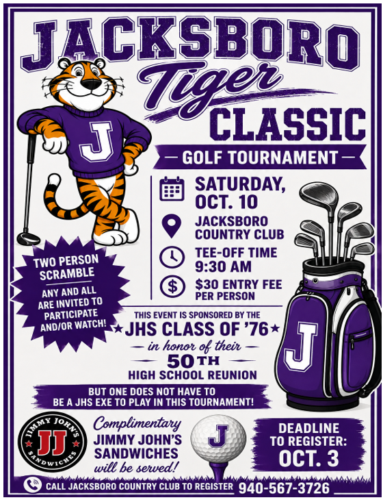 Jacksboro Tiger Classes
