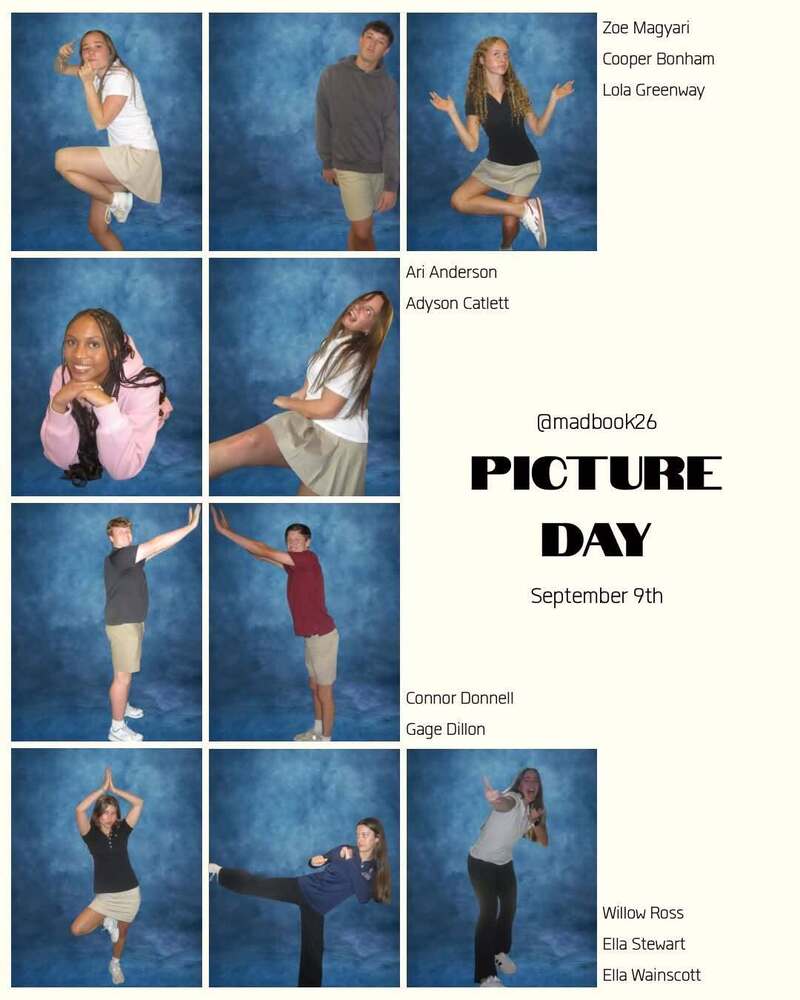 Picture Day Flyer // full text in body