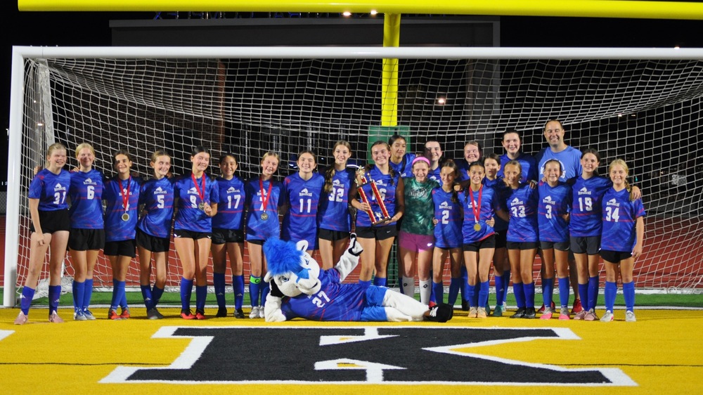 CMS Girls Soccer District Champs