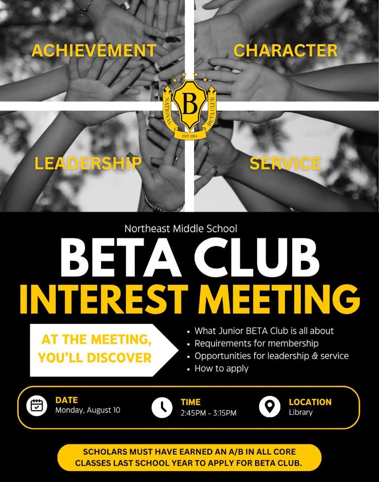 BETA Club Flyer
