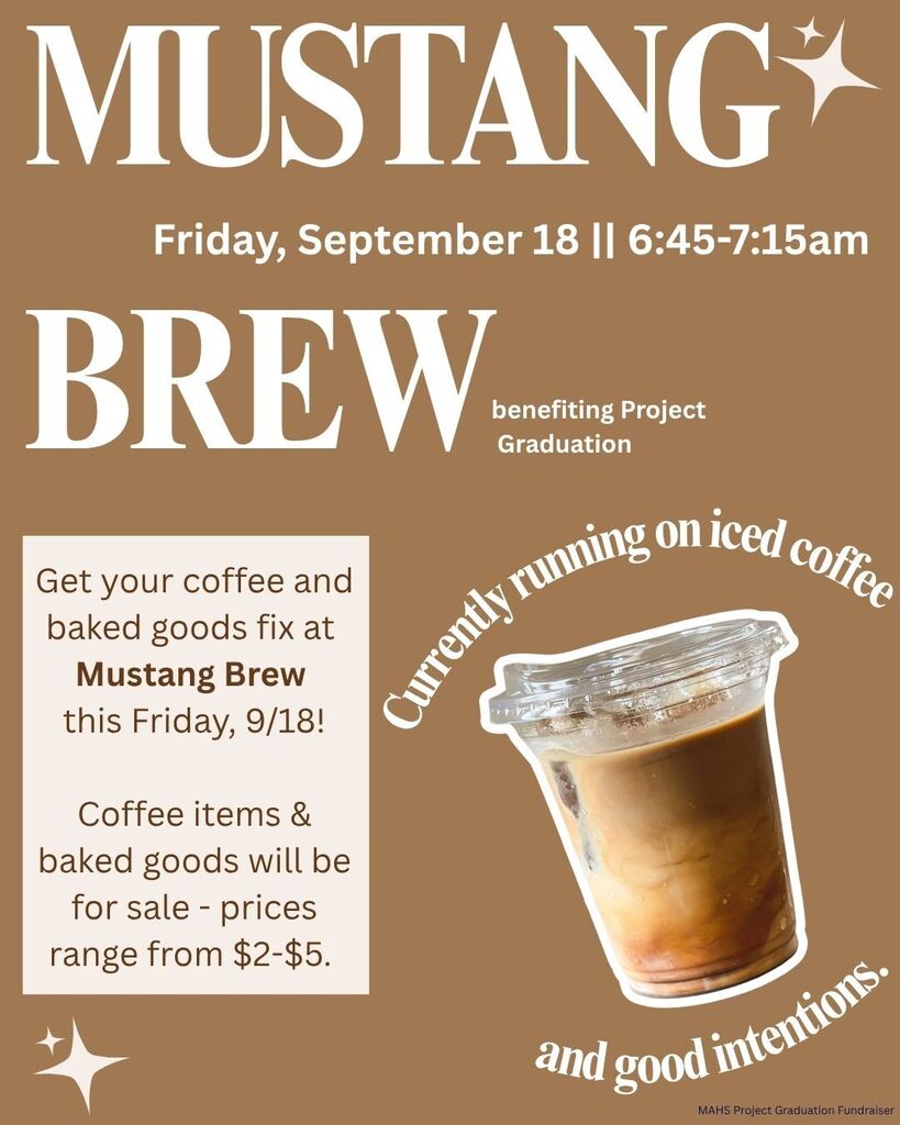Mustang Brew flyer