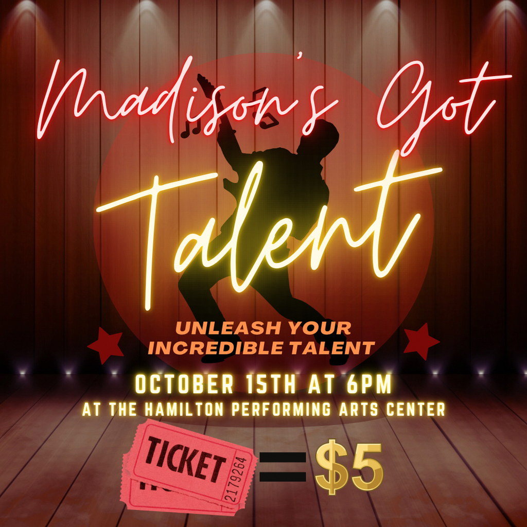 Madison's Got Talent Flyer // full text in body