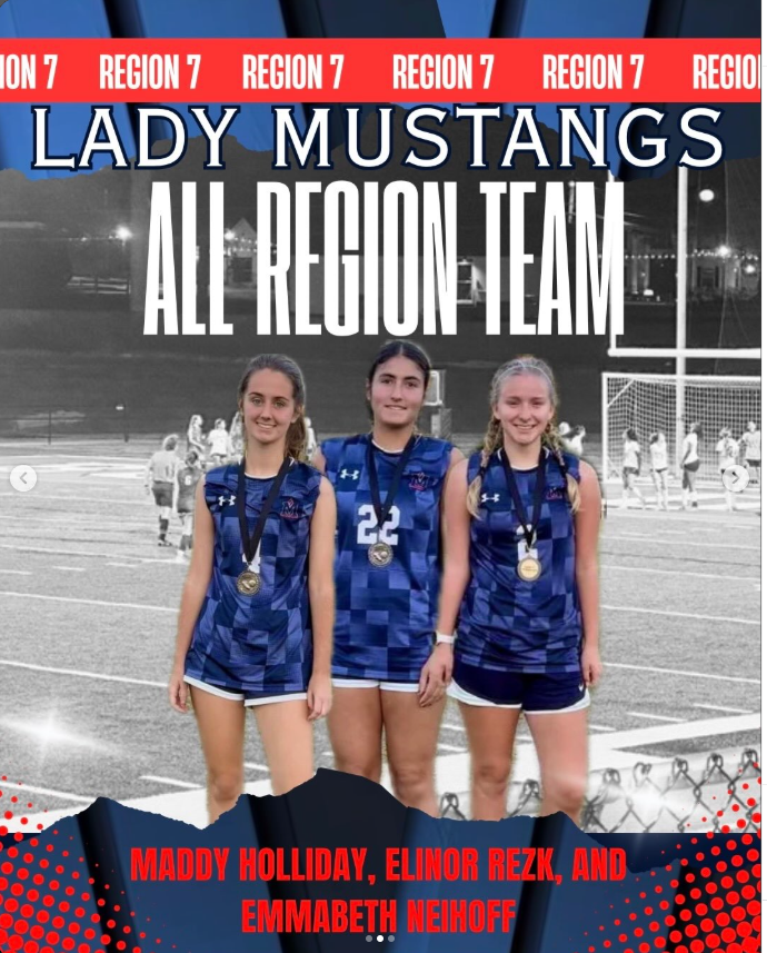 Lady Mustangs Soccer All Region Team