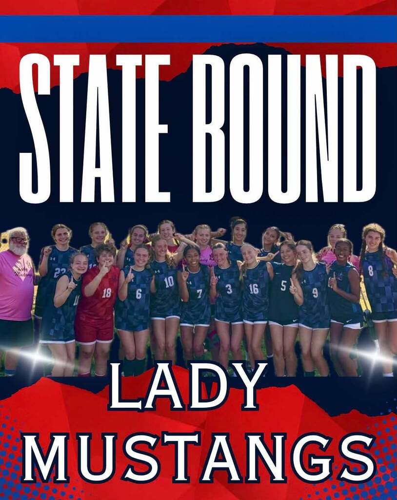 Lady Mustangs Soccer State Bound