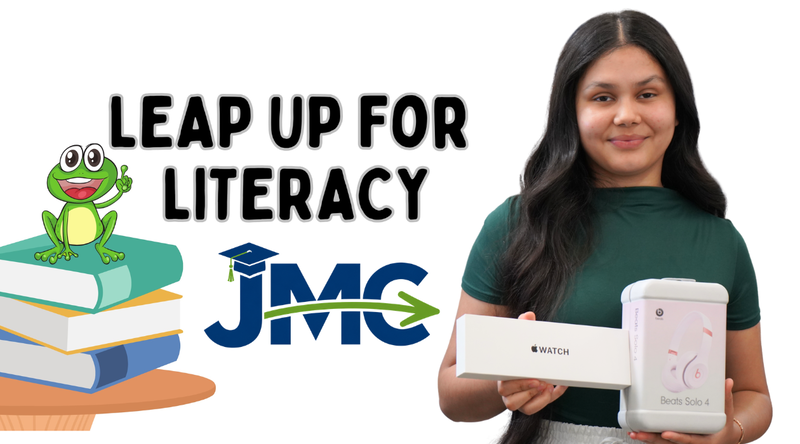 Leap Up for Literacy Shopping Spree Winner