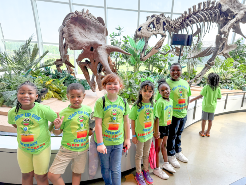 Leap Up for Literacy Field Trip to Discover Park