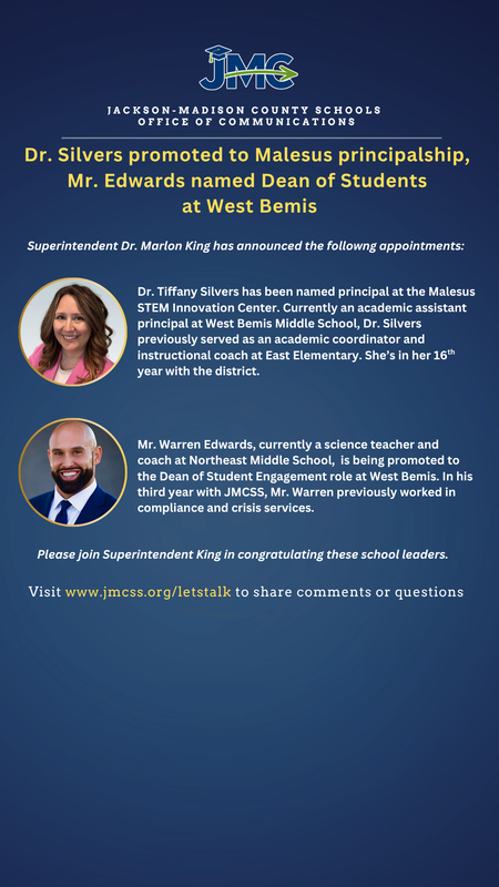 Silvers and Edwards Announcement
