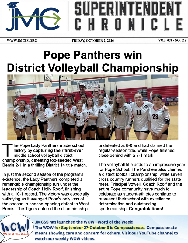 Pope Volleyball