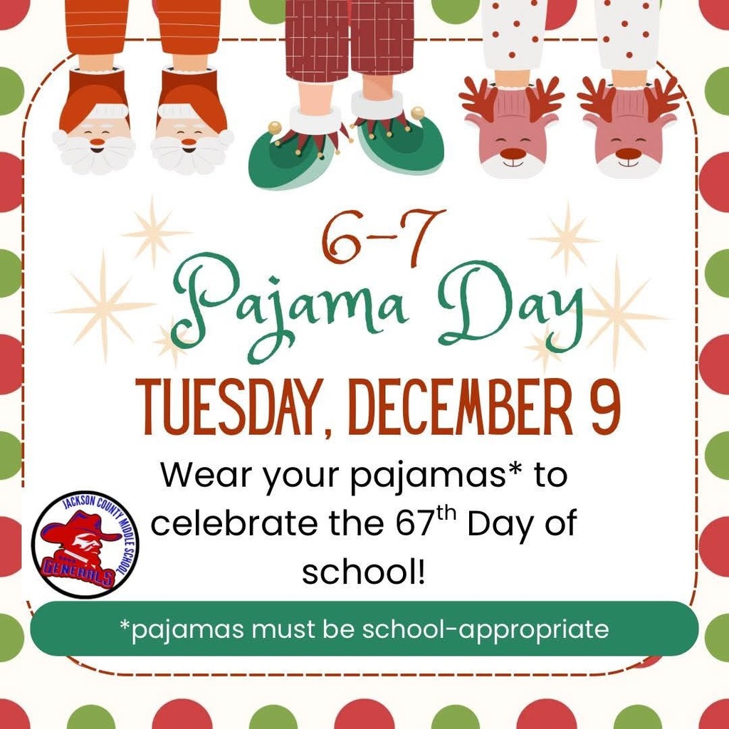 Celebrate the 67 day of school with pajama day