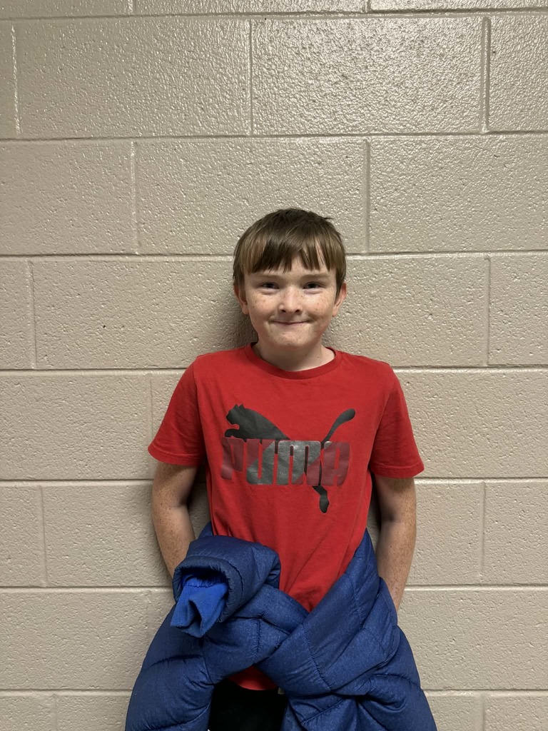 Stephen Marcum, 6th Grade Student of the Week