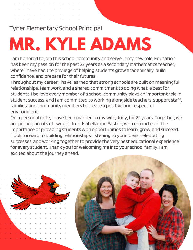 Welcome, Mr. Adams