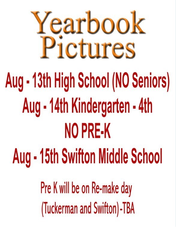 Yearbook dates