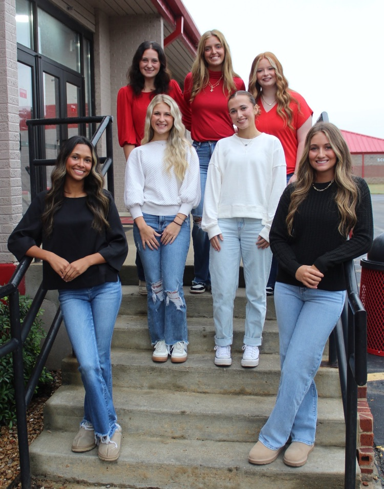 Congratulations to our 2025-26 THS Homecoming Royalty: Senior maids: Emeri Baughn, Sophie Smiltnieks, and Madden Taylor Junior maids: Josie Branch and McKinzy Hutchison Sophomore maids: Zaylie Poe and Maddyx Soden