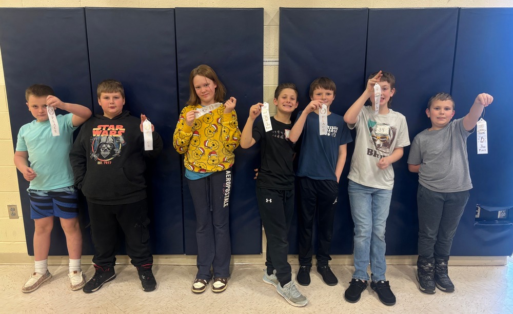 Science Fair 3rd place students