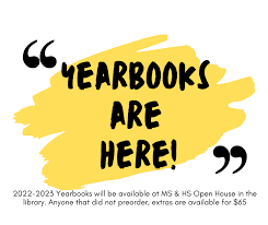 2024-2025 Yearbooks