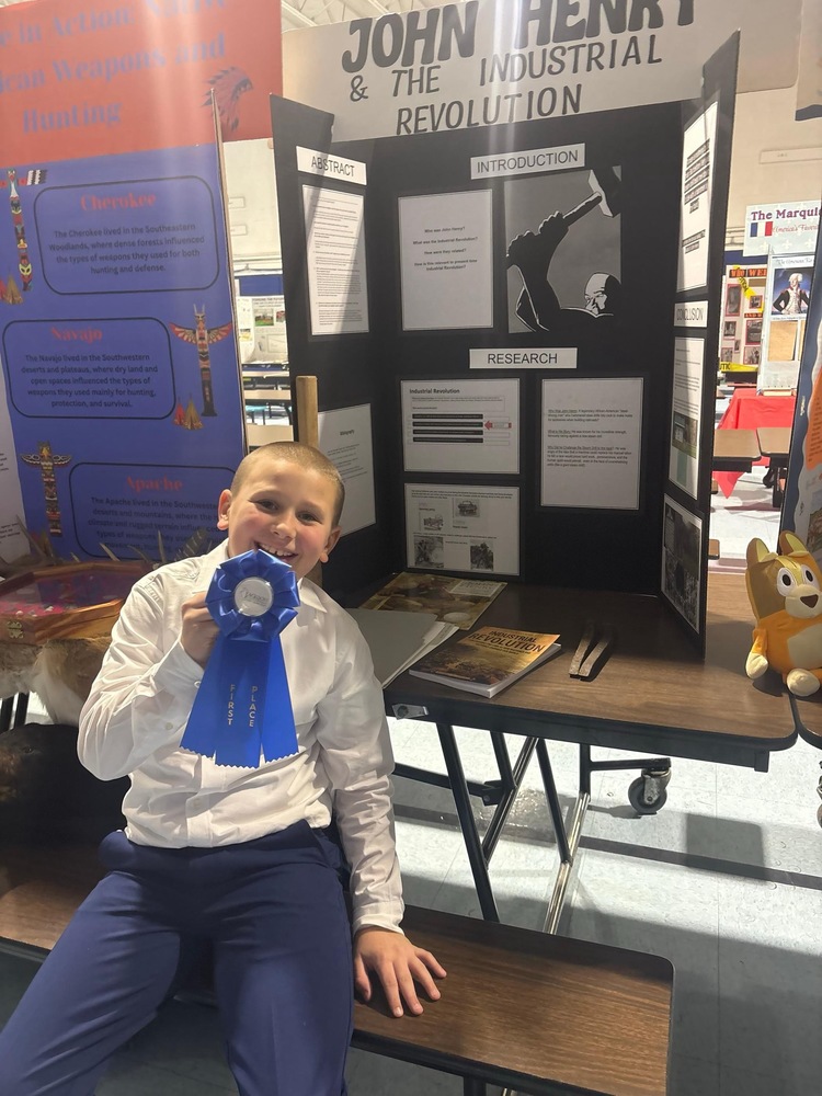 Benton Boytek - County Winner - going to Regionals