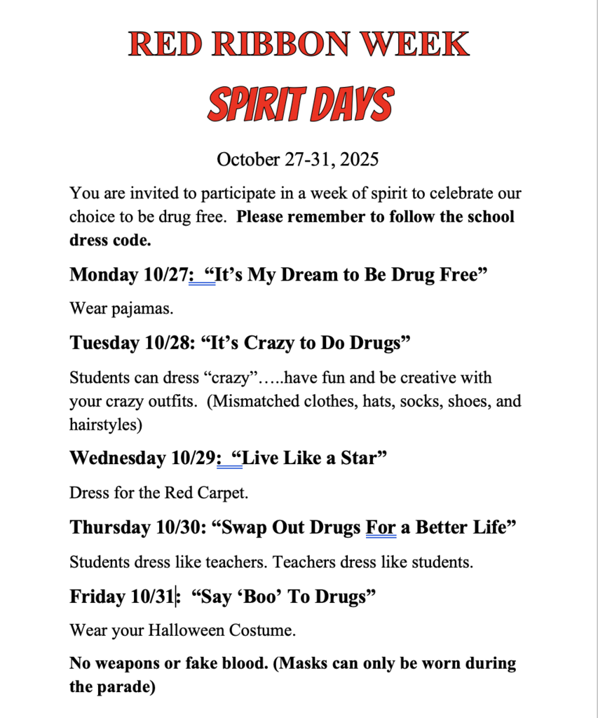Red Ribbon Week