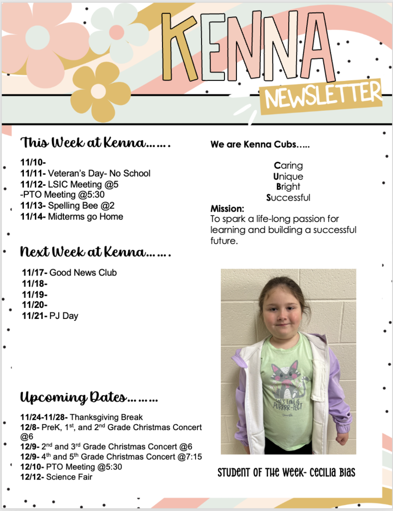 KES Parent Newsletter 11.10.25