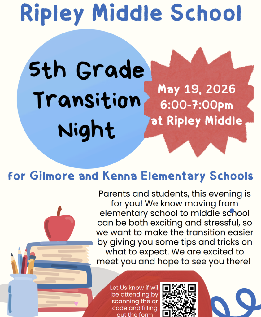 Ripley Middle School Flyer - 5th Grade Transition