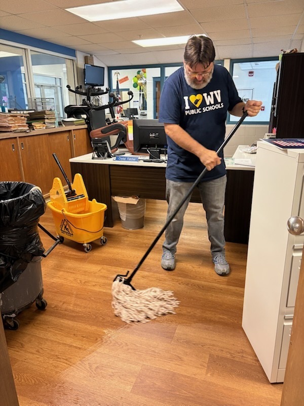 V P mopping