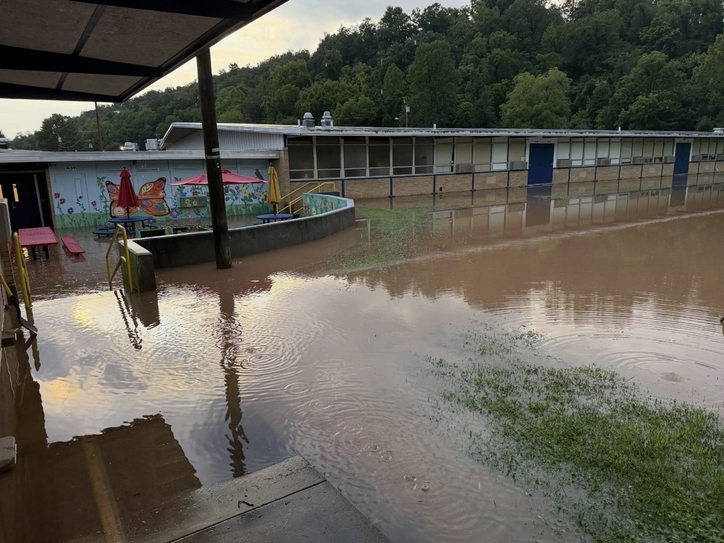 outdoor classroom under water