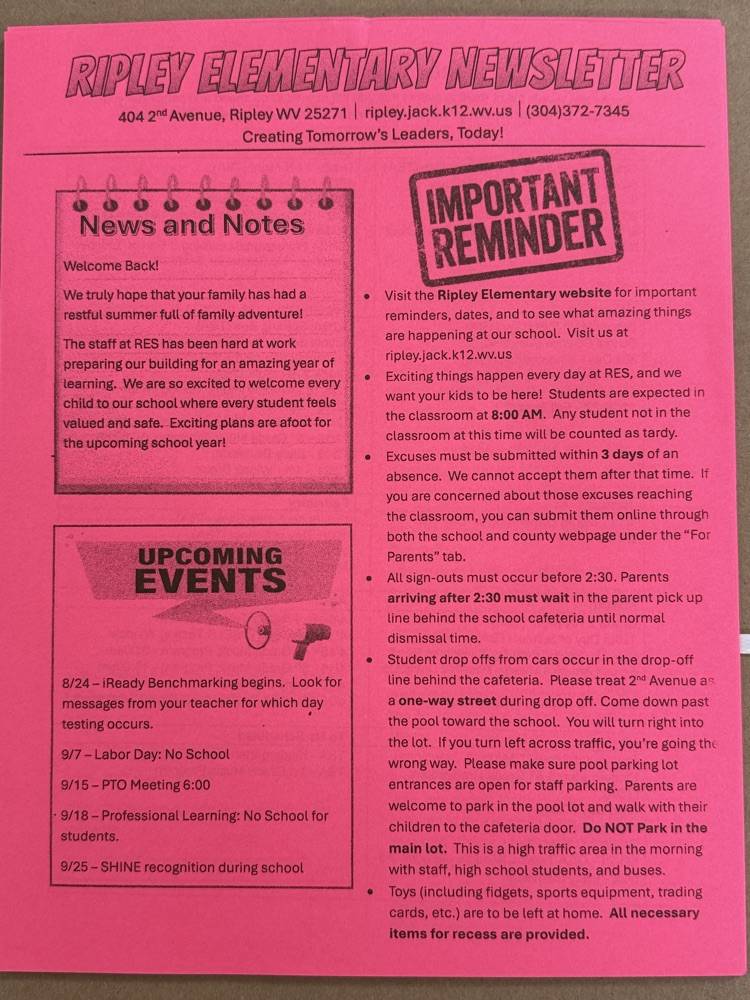 newsletter page 1