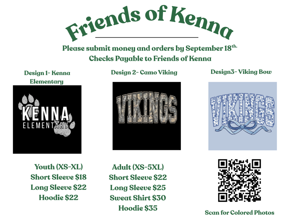 KES Tshirt Fundraiser Flyer
