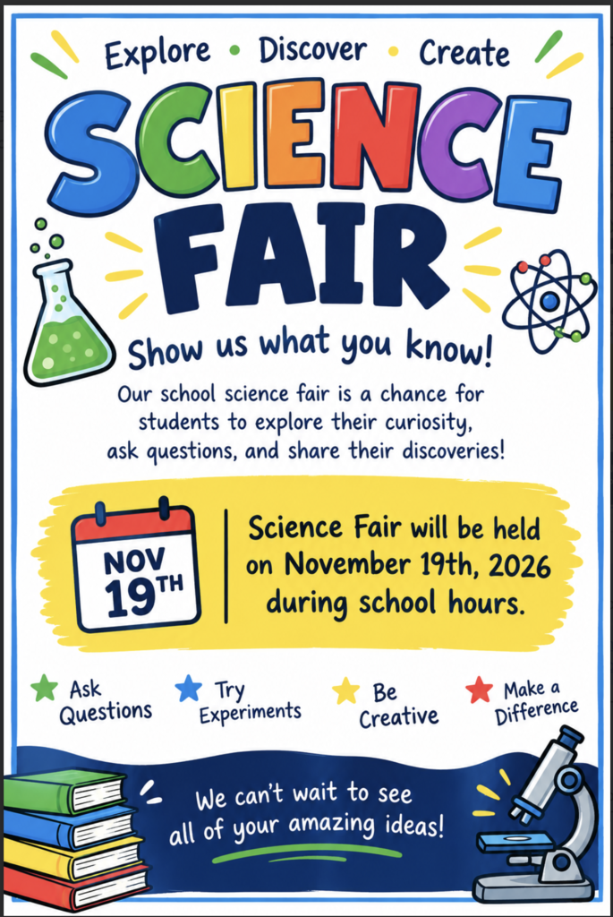Science Fair Flyer