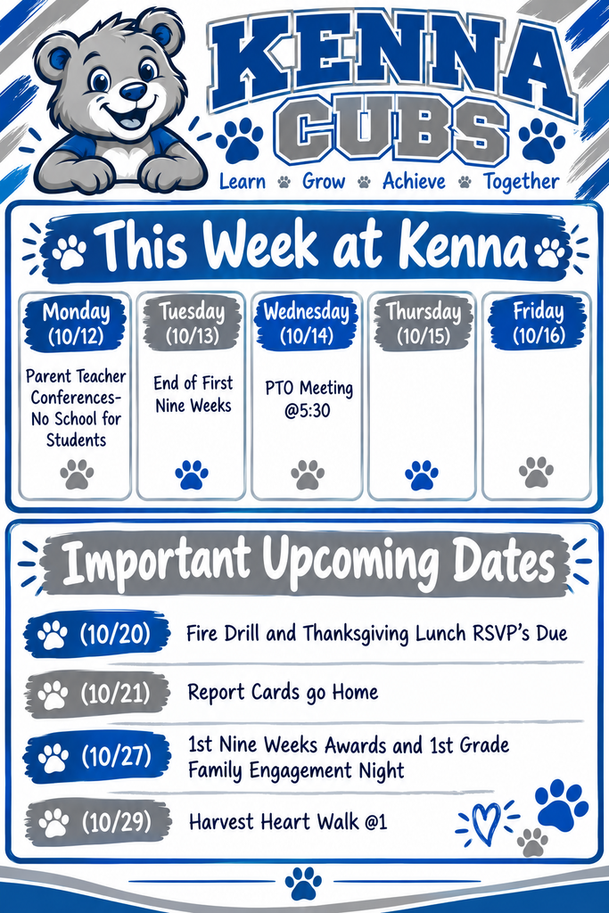 KES Parent Newsletter with Dates of Upcoming Events