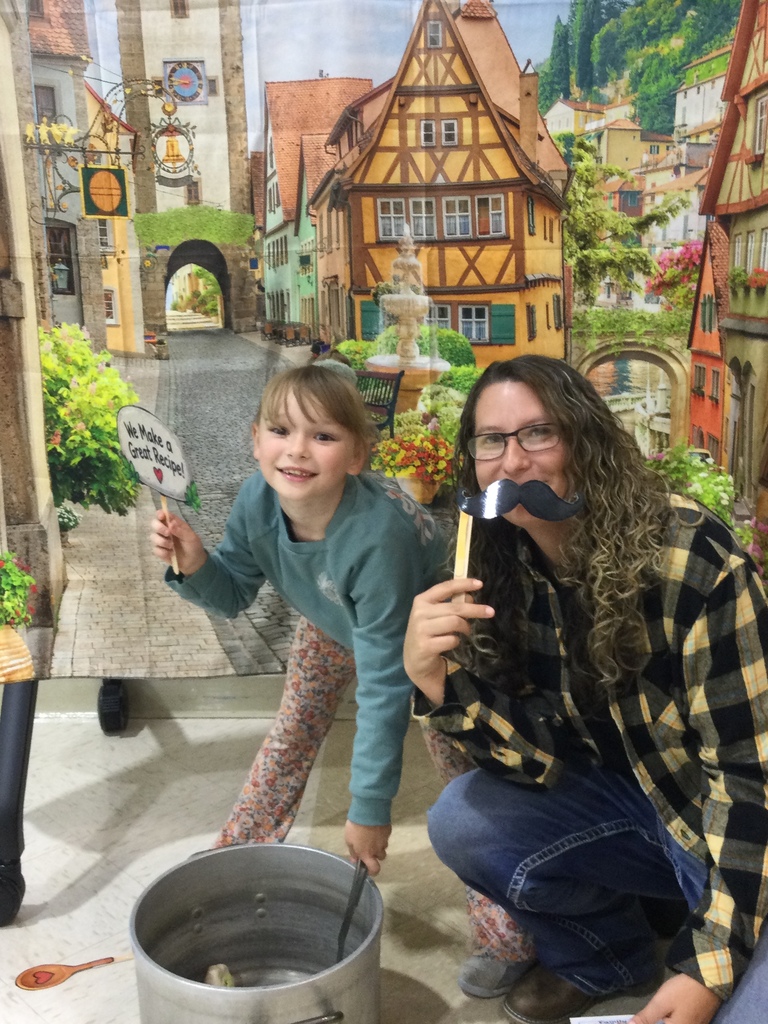 Students making Stone Soup