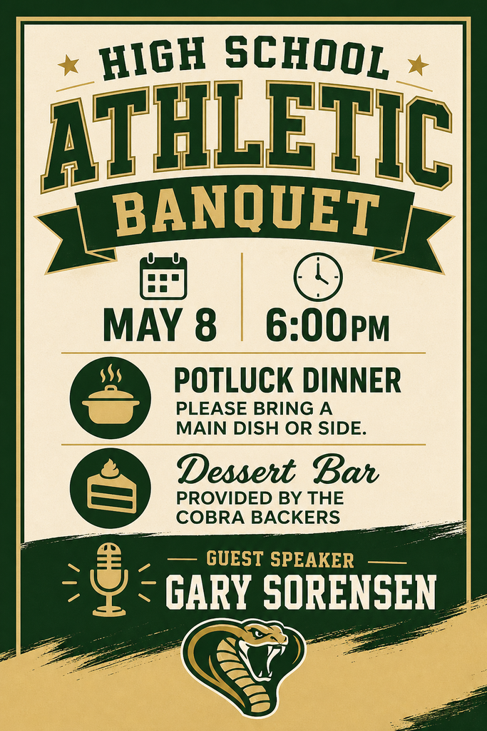 Athletic Banquet Poster