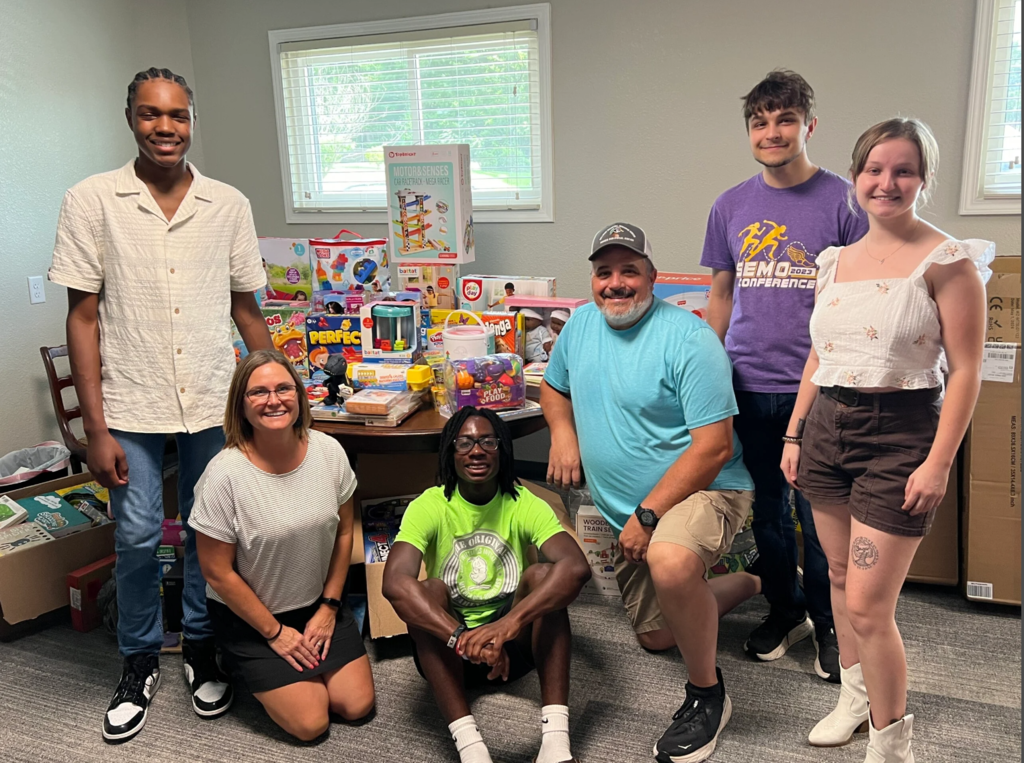 VanQuez Hill and his family at EPIC