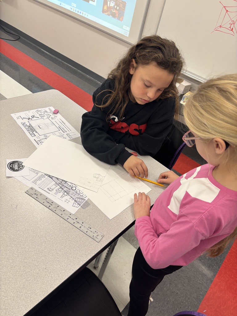 3rd grade students art project