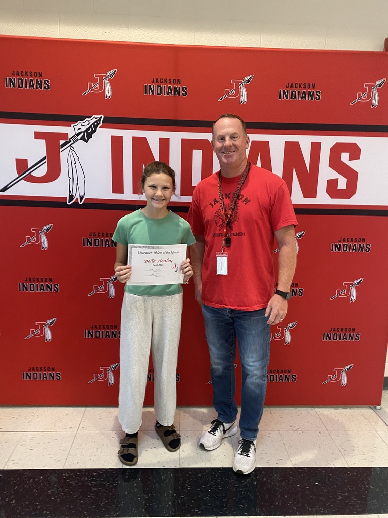 September Character Athlete Bella Healey and Coach Gross