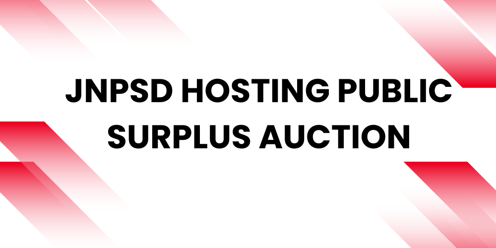 jnpsd hosting public surplus auction
