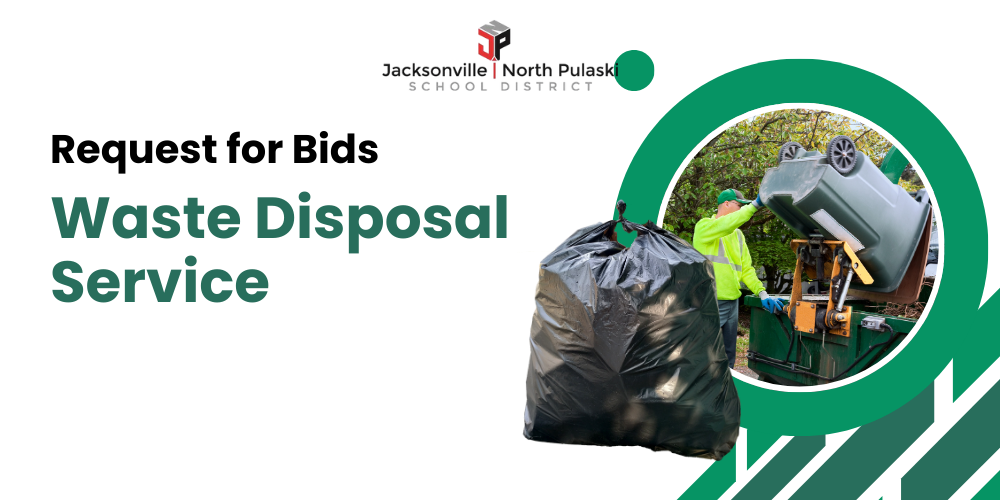 request for bid for waste disposal service jacksonville north pulaski school district