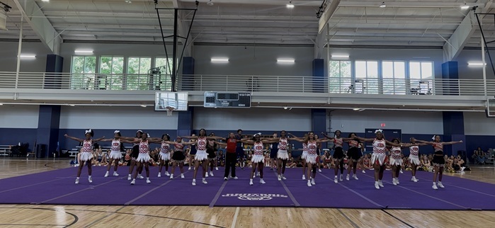 this is the 2026-2027 cheer team for jacksonville high school