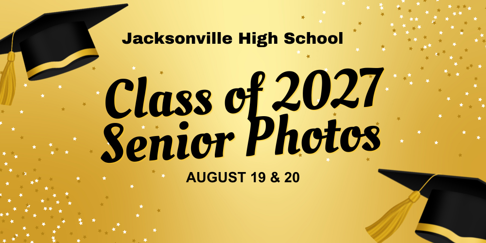 JHS class of 2027 senior photos august 19 & 20