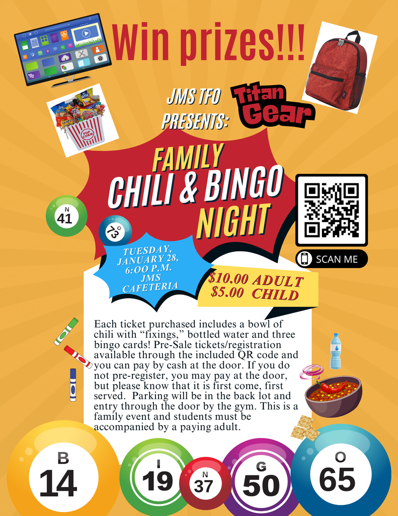 Family Chili and Bingo Night!